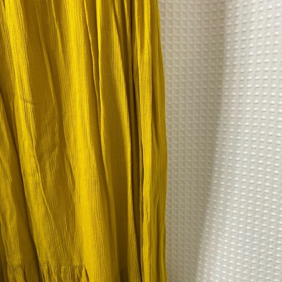 NWT LOFT Beach Tie Back Tiered Midi Dress - Picture 2 of 8